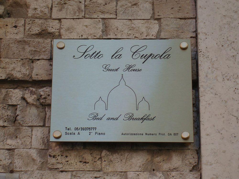 Sotto La Cupola Bed and Breakfast Ρώμη Εξωτερικό φωτογραφία